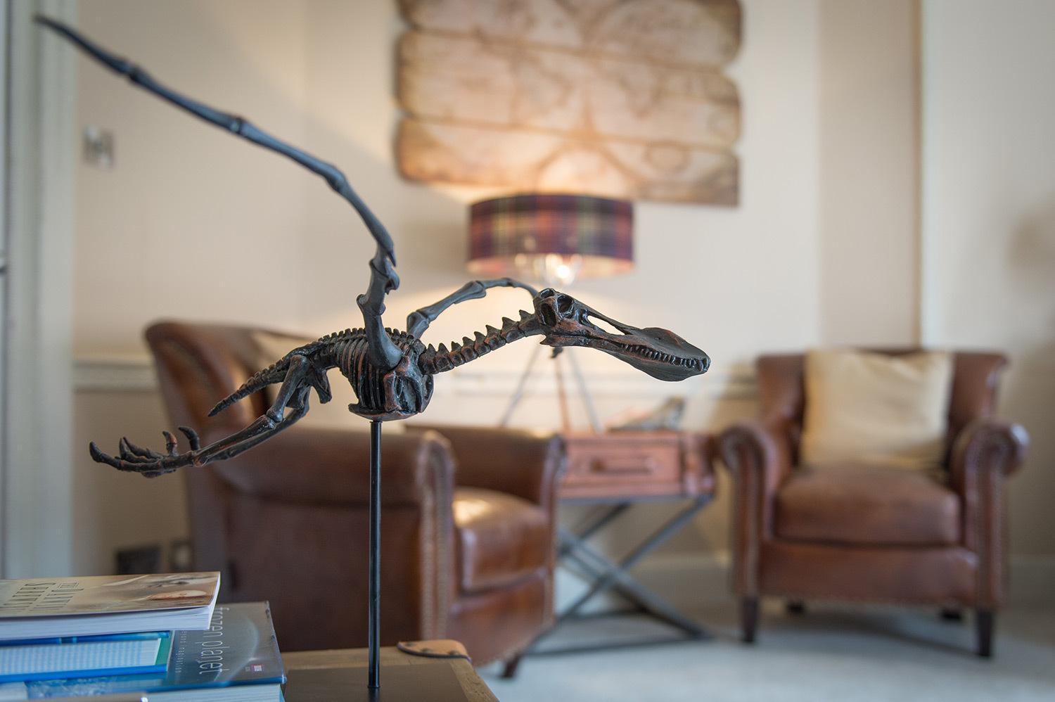 Darwin'S Townhouse Bed and Breakfast Shrewsbury Exteriör bild Fossil of the Late Cretaceous tyrannosaur Dryptosaurus