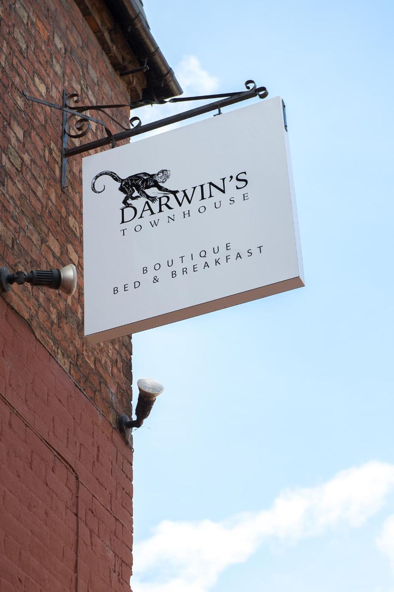 Darwin'S Townhouse Bed and Breakfast Shrewsbury Exteriör bild Darwin's Townhouse