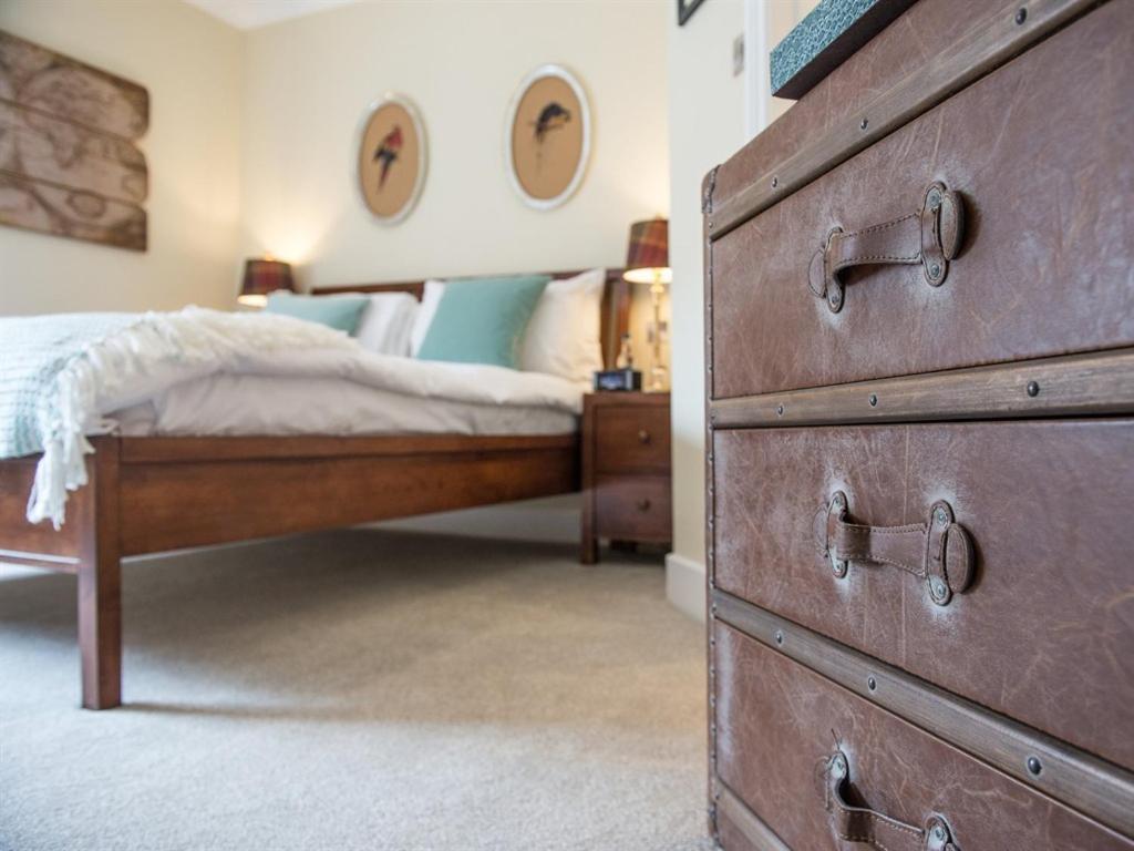 Darwin'S Townhouse Bed and Breakfast Shrewsbury Rum bild A bedroom at The Old Post Office